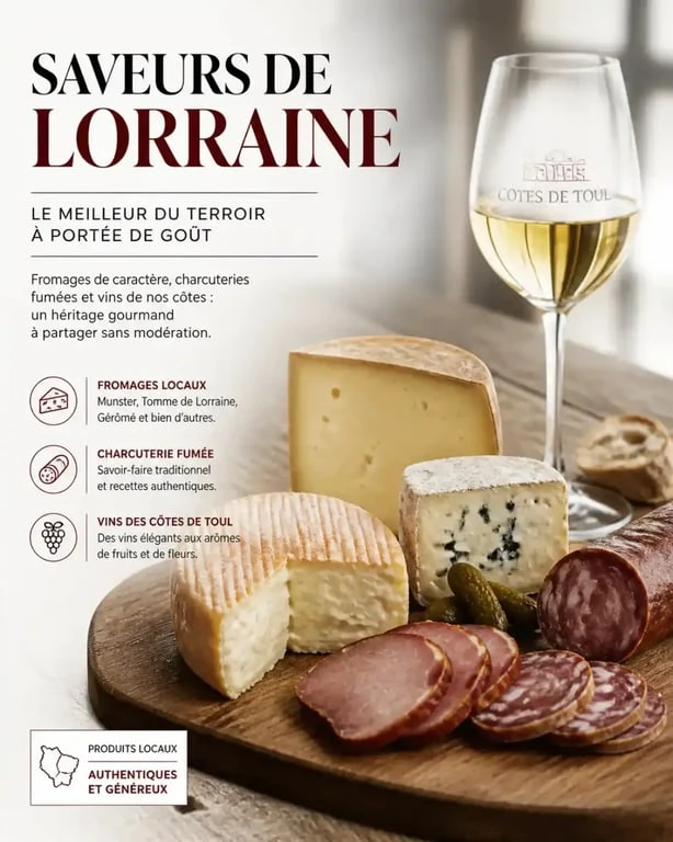 Gastronomie et produits du terroir des Terres de Lorraine