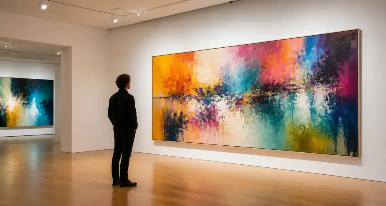 Exposition d'art contemporain dans une galerie à Nancy