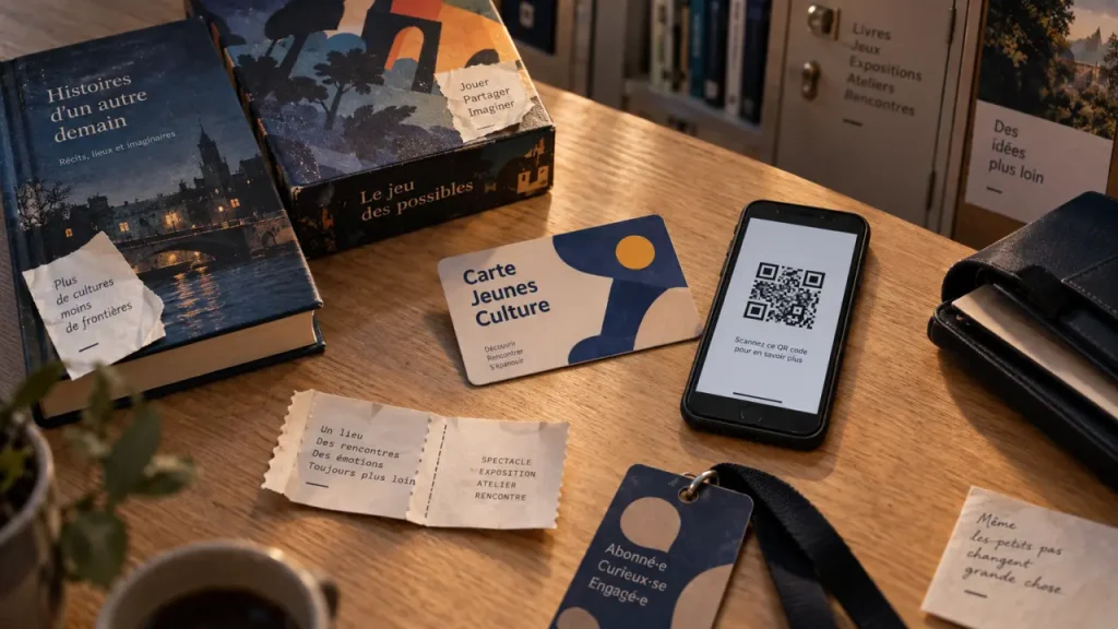 Carte jeunes nancy culture à Nancy, QR code et ticket