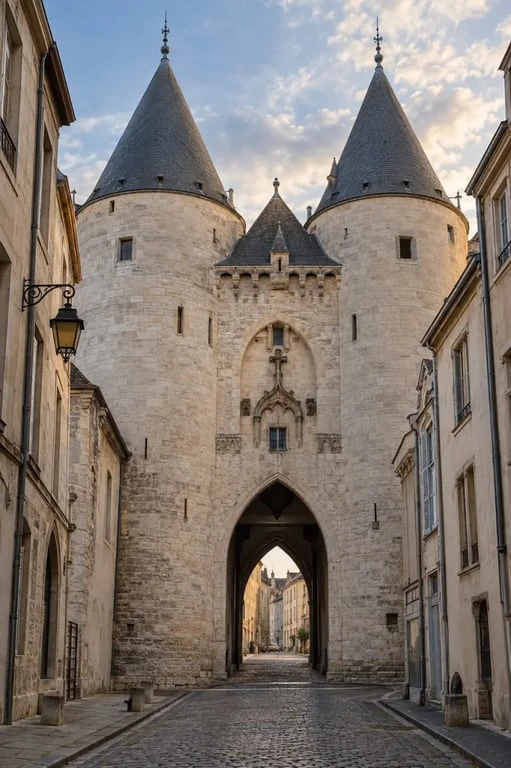 Porte de la Craffe dans la Ville Vieille, Nancy histoire et patrimoine
