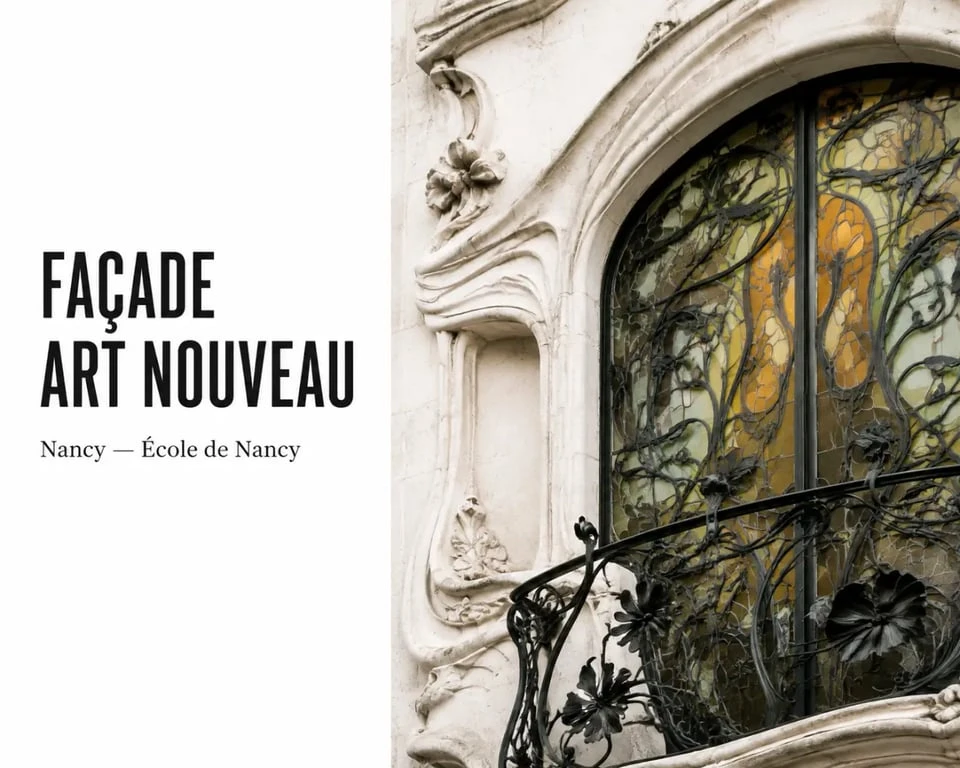 Visite patrimoine Nancy autour de l’Art nouveau et de l’École de Nancy