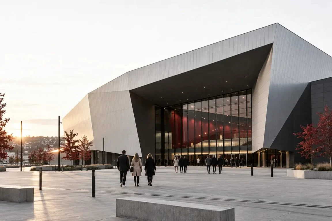 Zenith Nancy spectacles : vue extérieure du Zénith du Grand Nancy à Maxéville