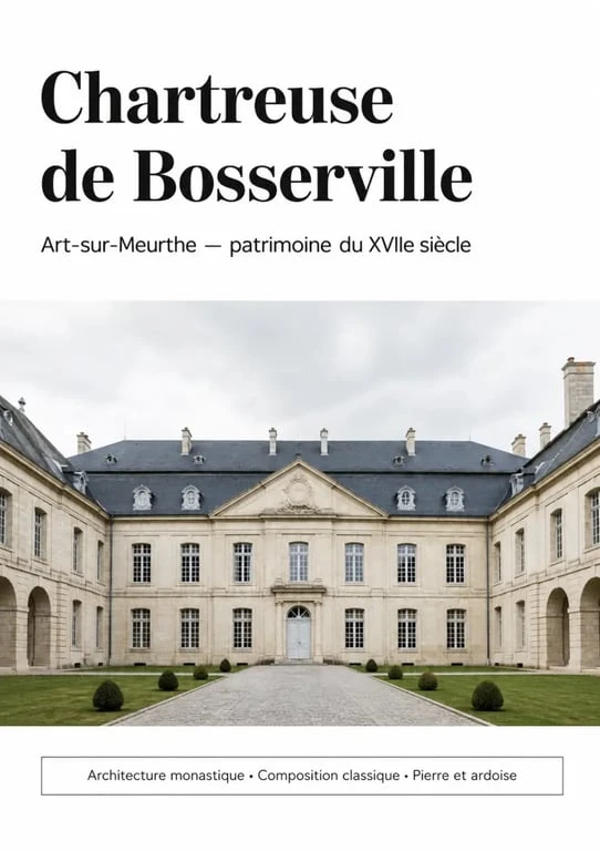 Art-sur-Meurthe : la Chartreuse de Bosserville, repère patrimonial majeur