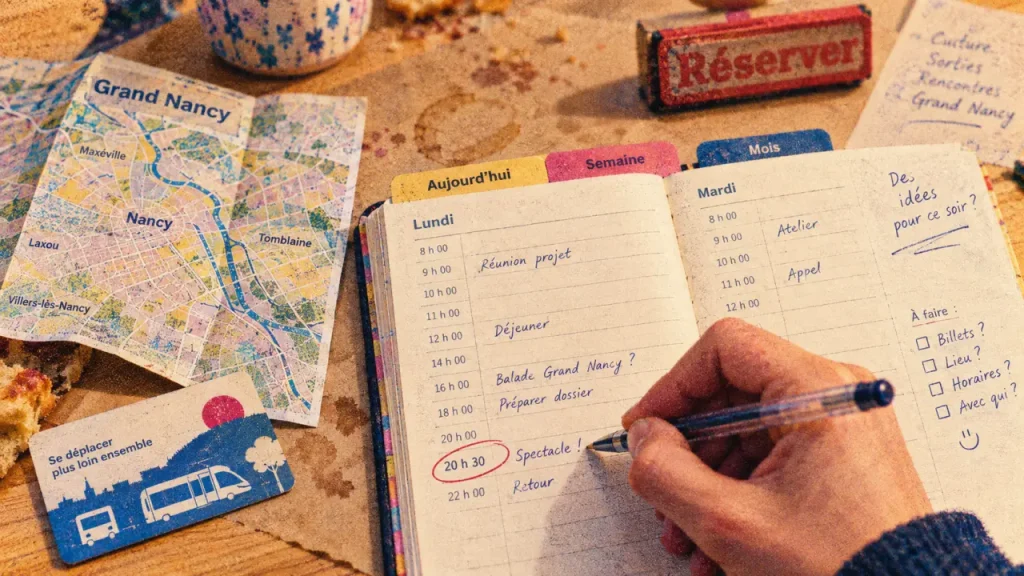 Agenda culturel à Nancy : 5 vérifications pour choisir et réserver sa sortie