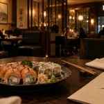 Restaurant fujiyama nancy : intérieur japonais et sushi