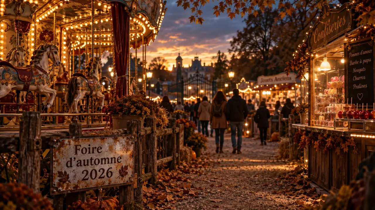 La Foire d’automne de Nancy revient du 22 octobre au 15 novembre 2026
