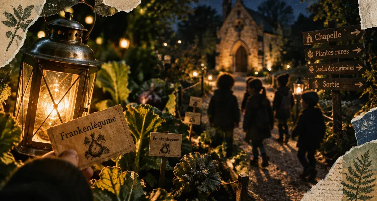 Halloween : un jeu de piste gratuit au Jardin botanique du Grand Nancy