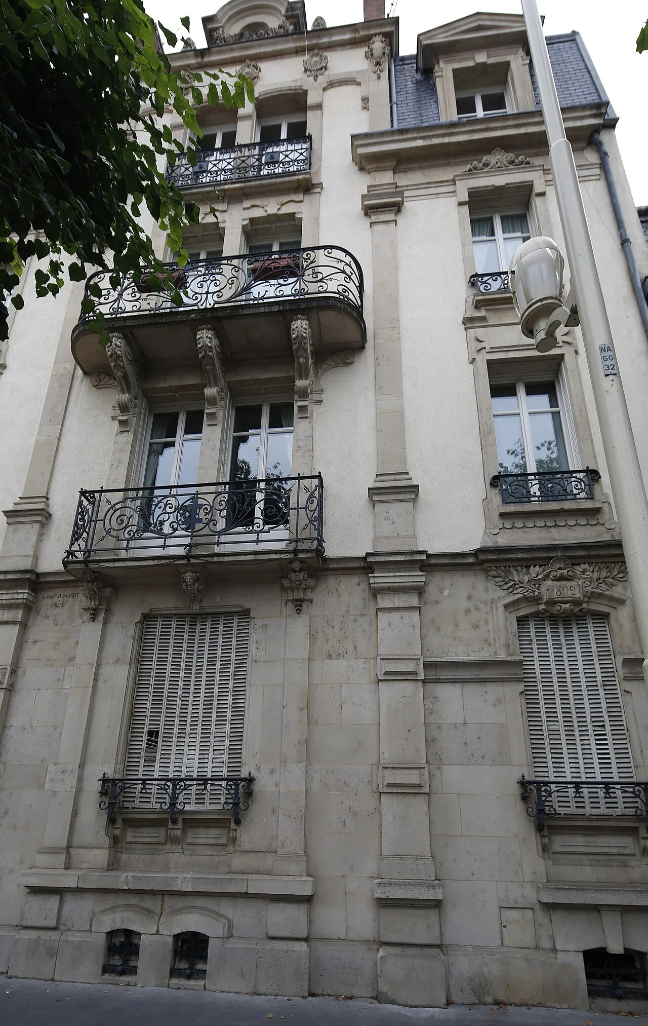 Immeuble du 19 rue Grandville, Nancy