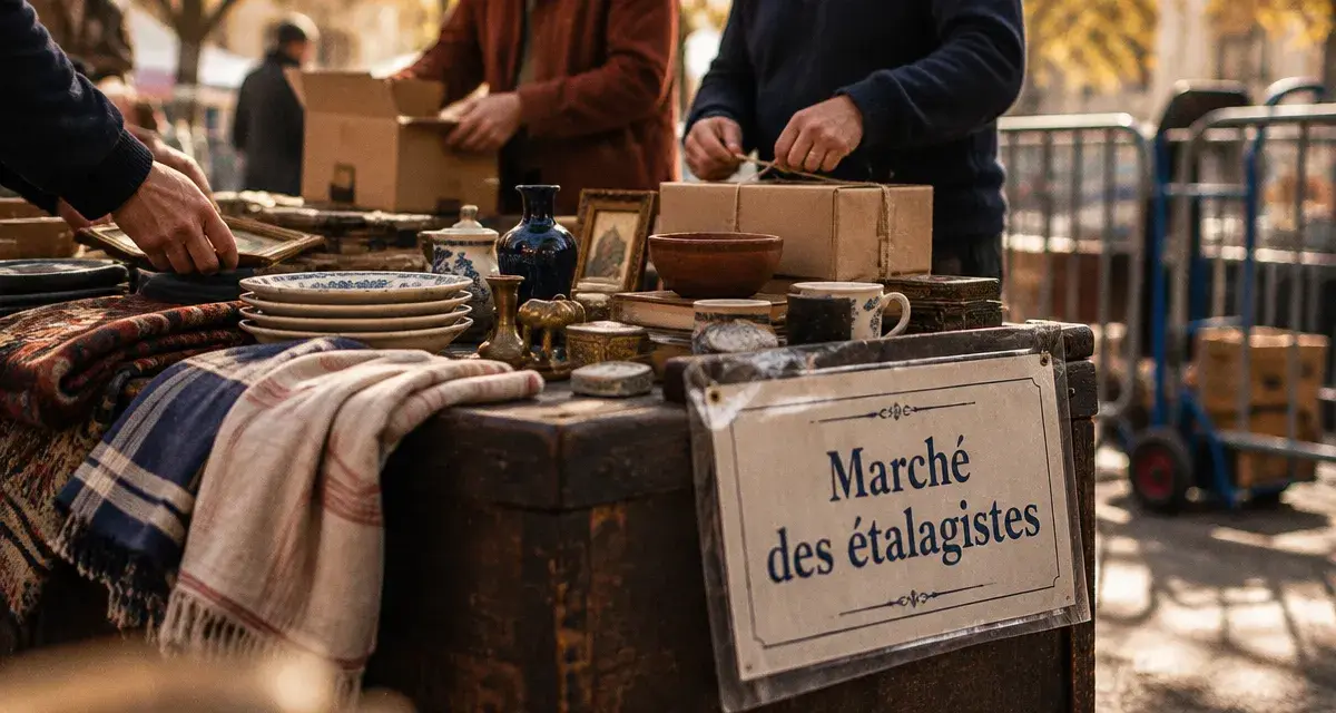 Le Marché des étalagistes : une escale incontournable à Nancy