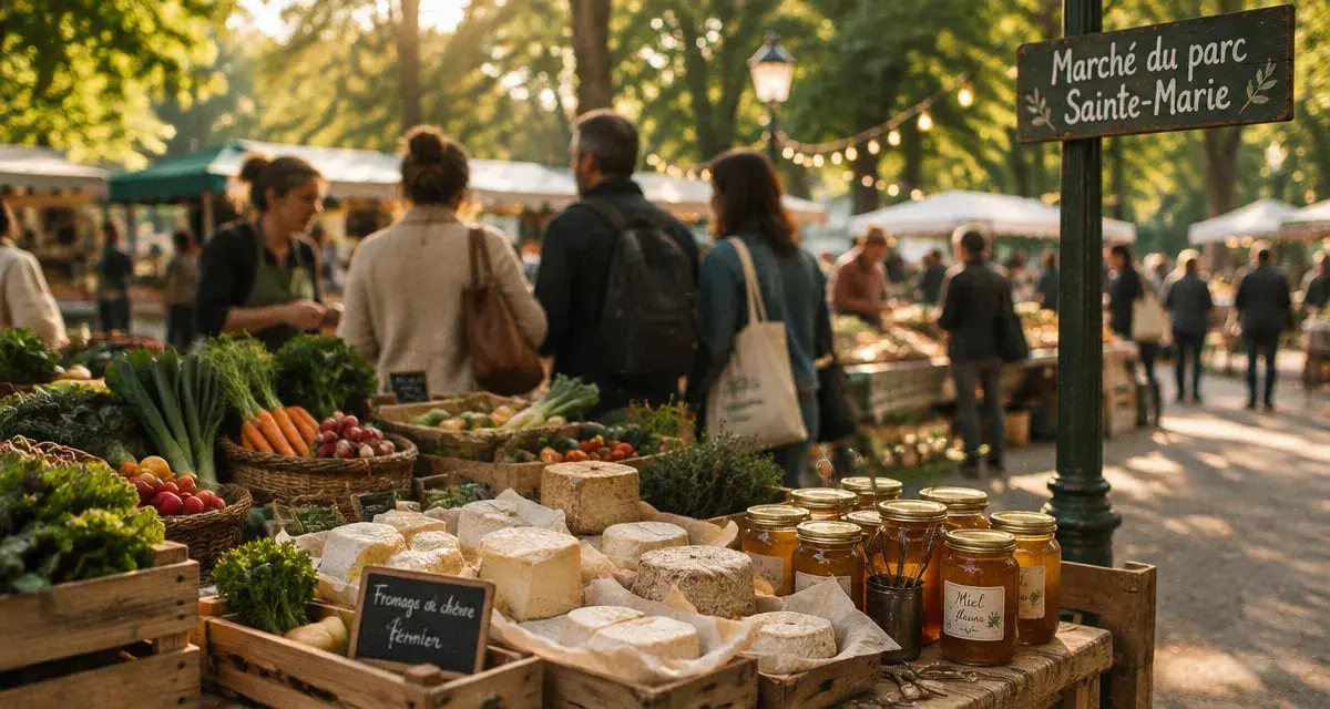 Marché du parc Sainte-Marie : rendez-vous chaque vendredi à Nancy