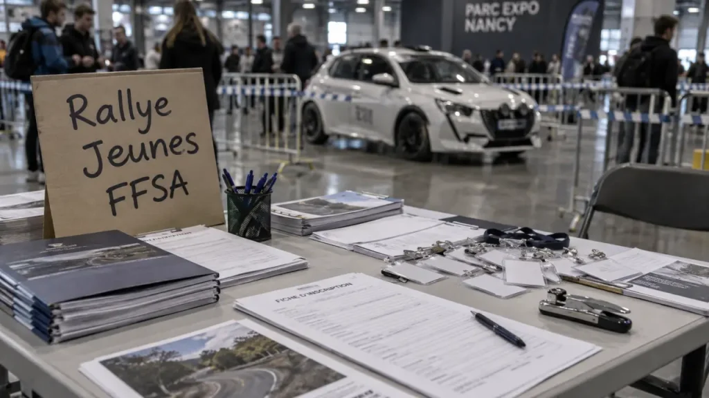 Rallye Jeunes FFSA : détection ce week-end au Parc Expos de Nancy