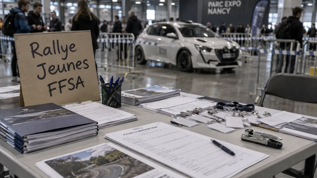 Rallye Jeunes FFSA : détection ce week-end au Parc Expos de Nancy